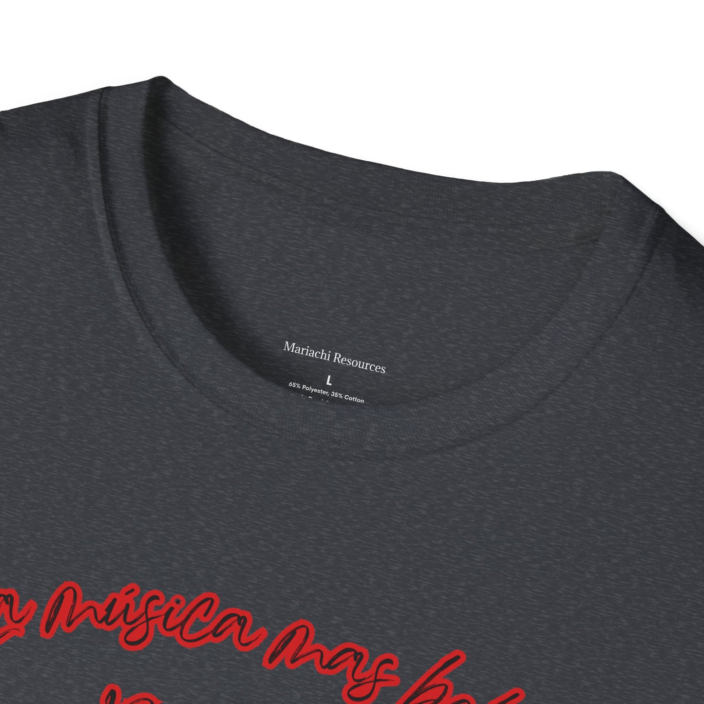 La Musica Mas Bella Unisex Softstyle T-Shirt
