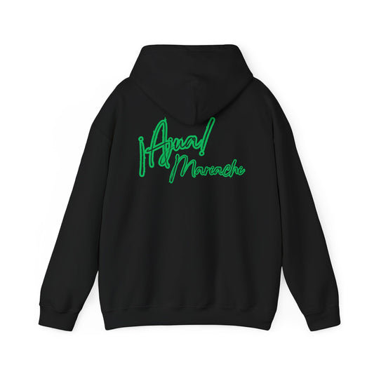 Green Ajua Unisex Heavy Blend™ Hooded Sweatshirt