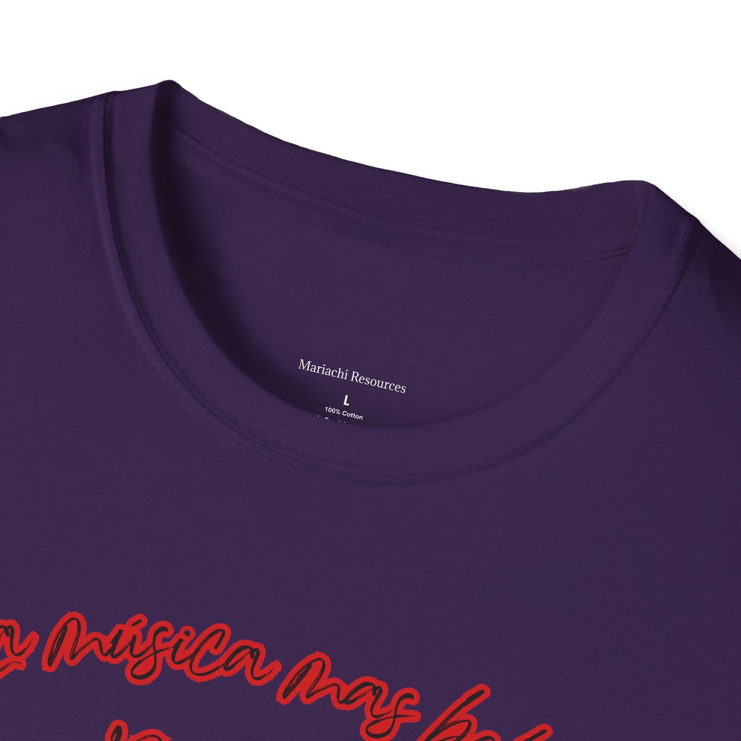 La Musica Mas Bella Unisex Softstyle T-Shirt