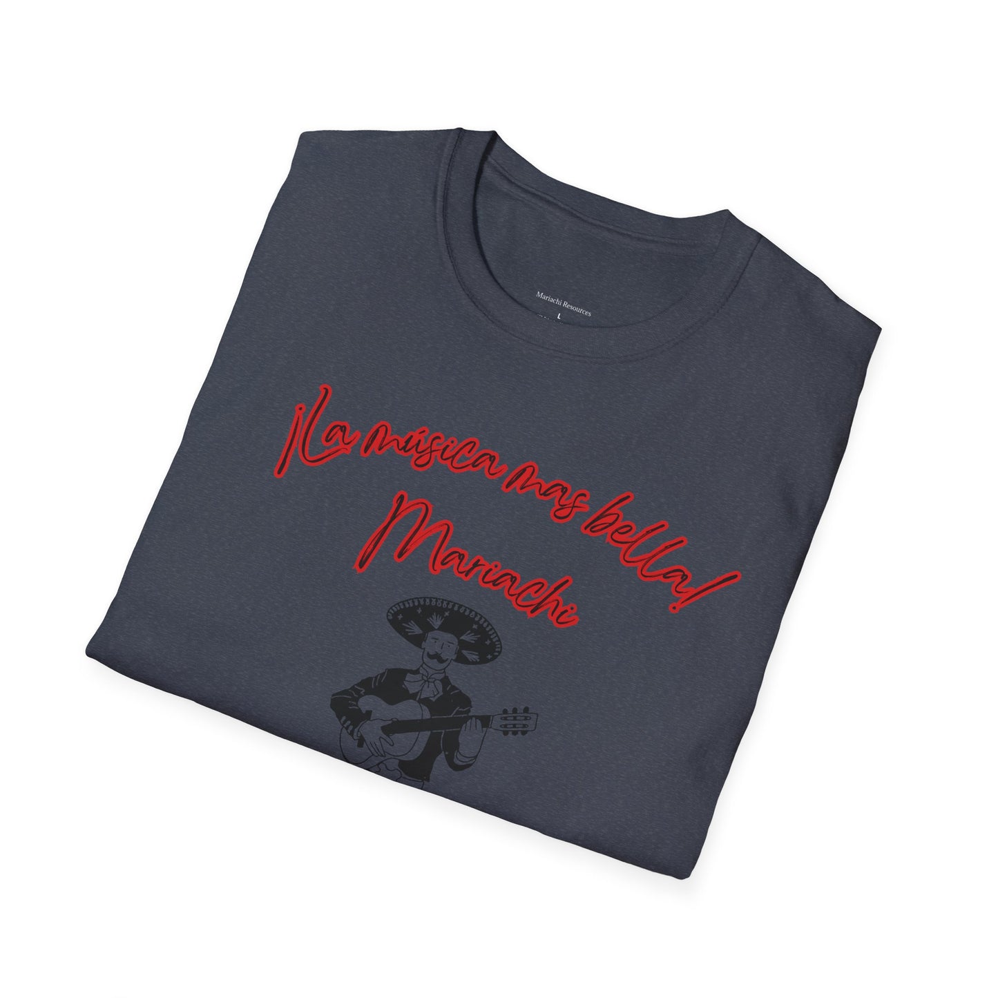 La Musica Mas Bella Unisex Softstyle T-Shirt
