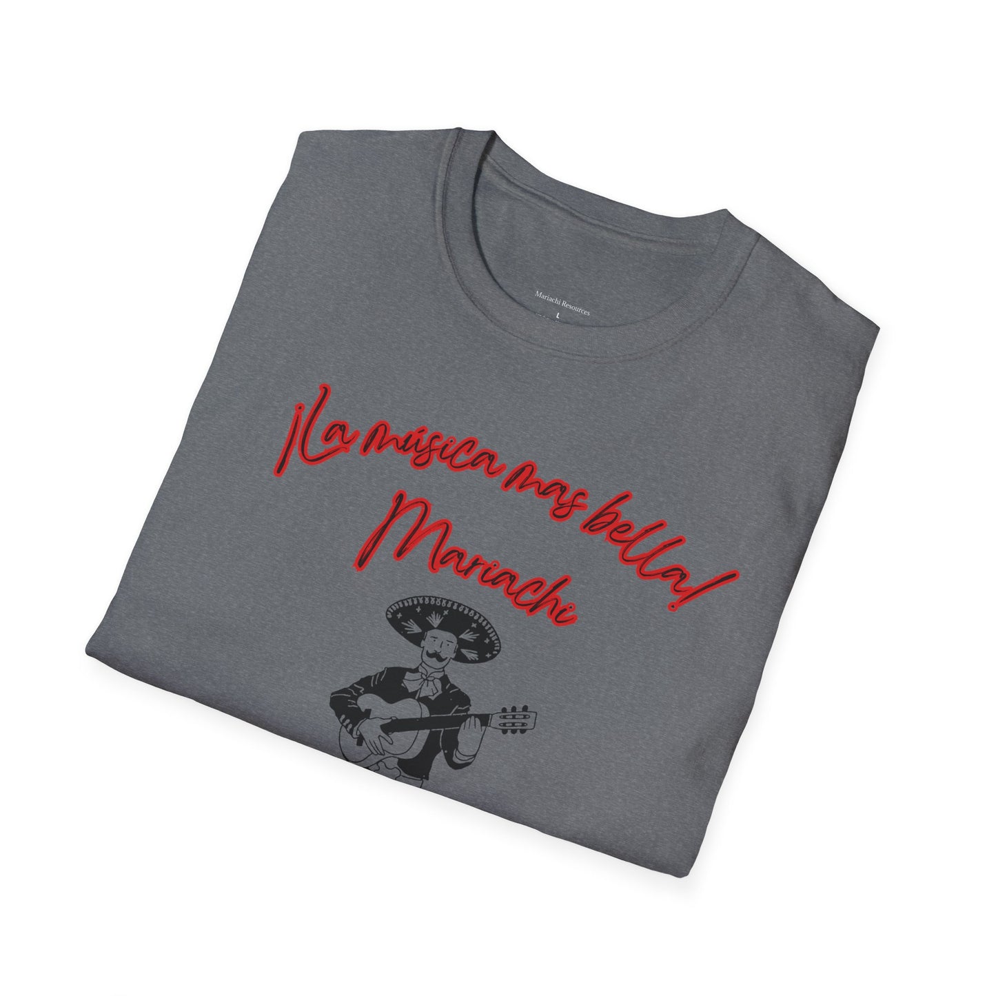 La Musica Mas Bella Unisex Softstyle T-Shirt