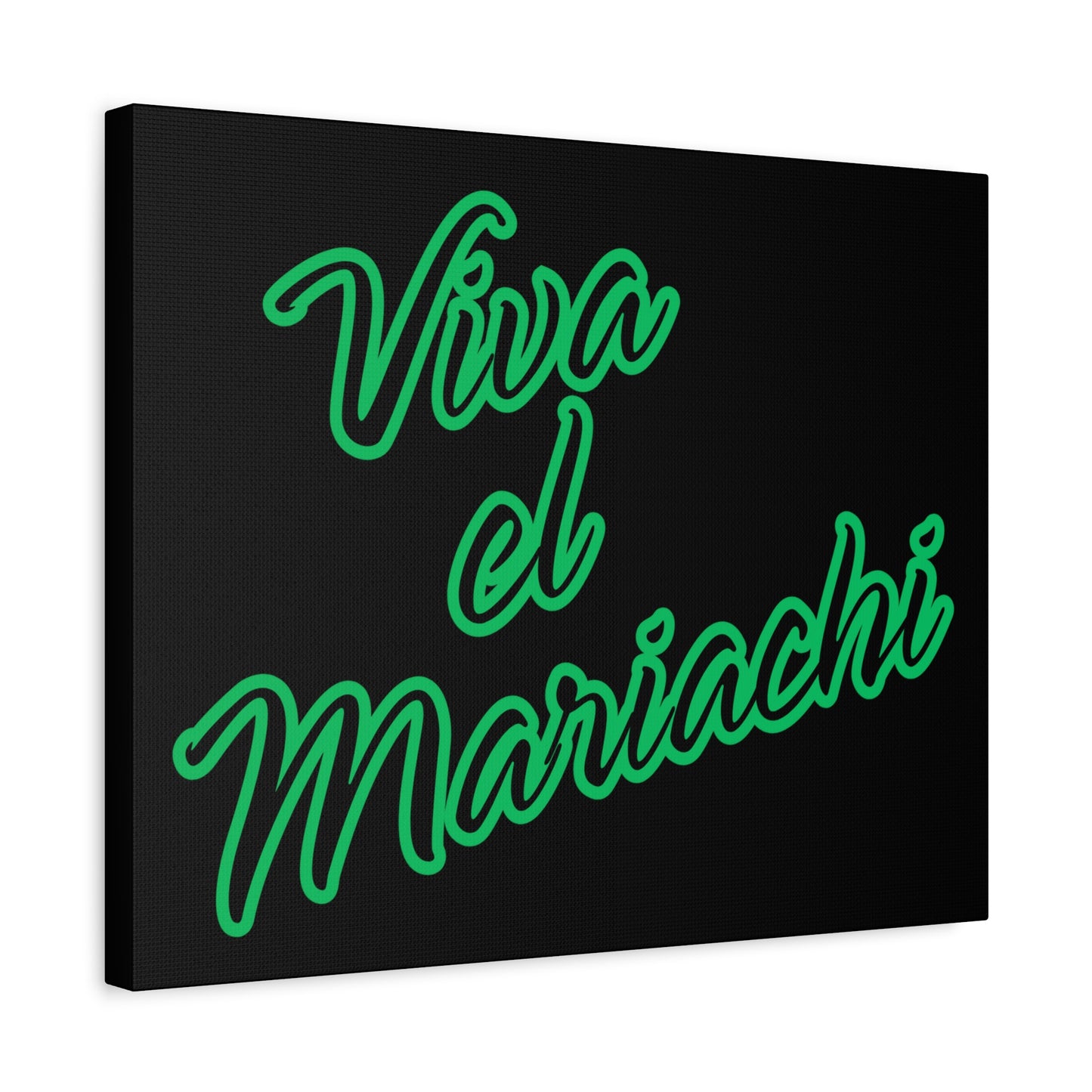 Viva El Mariachi Matte Canvas, Stretched, 1.25"