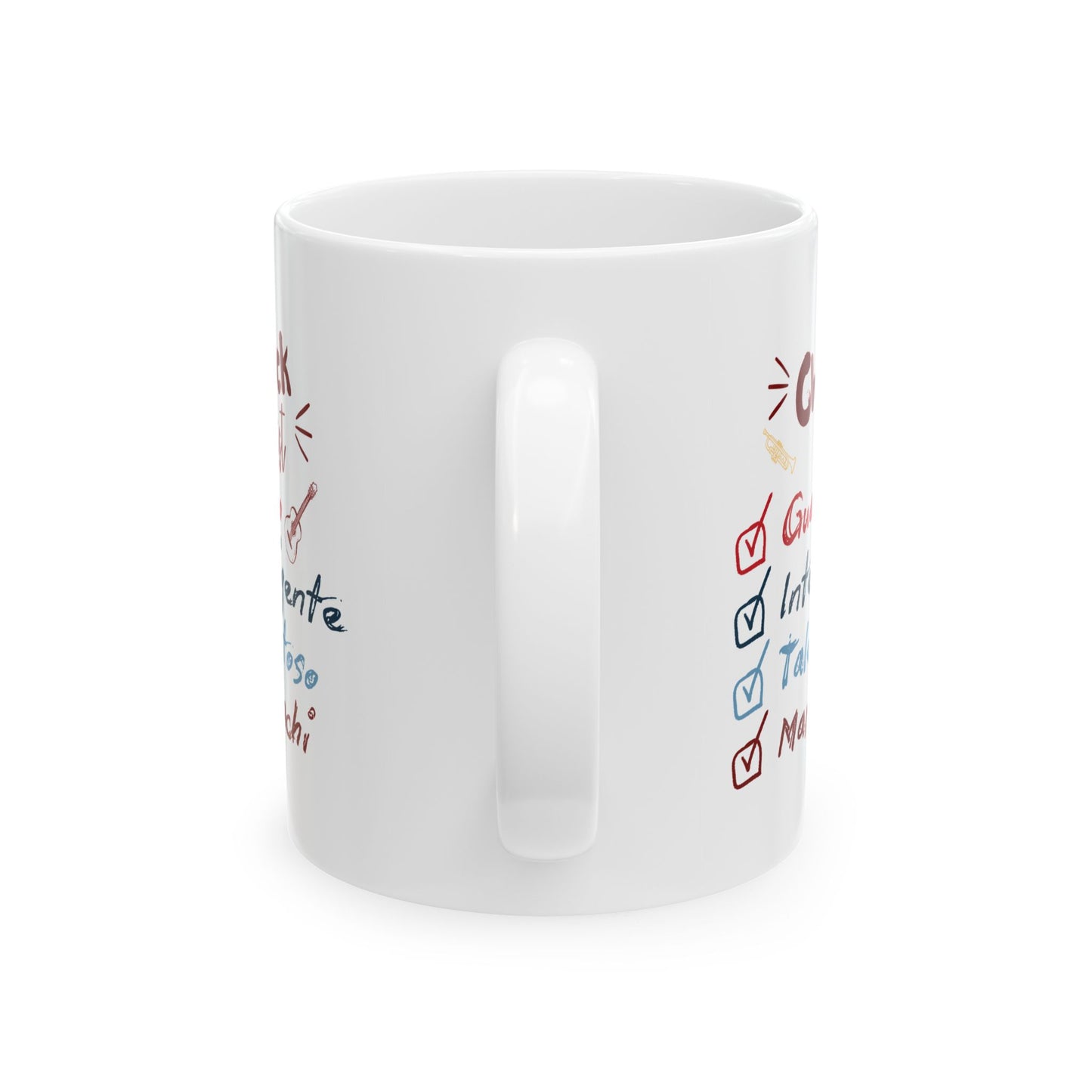 Checklist Guapo Ceramic Mug, (11oz, 15oz)