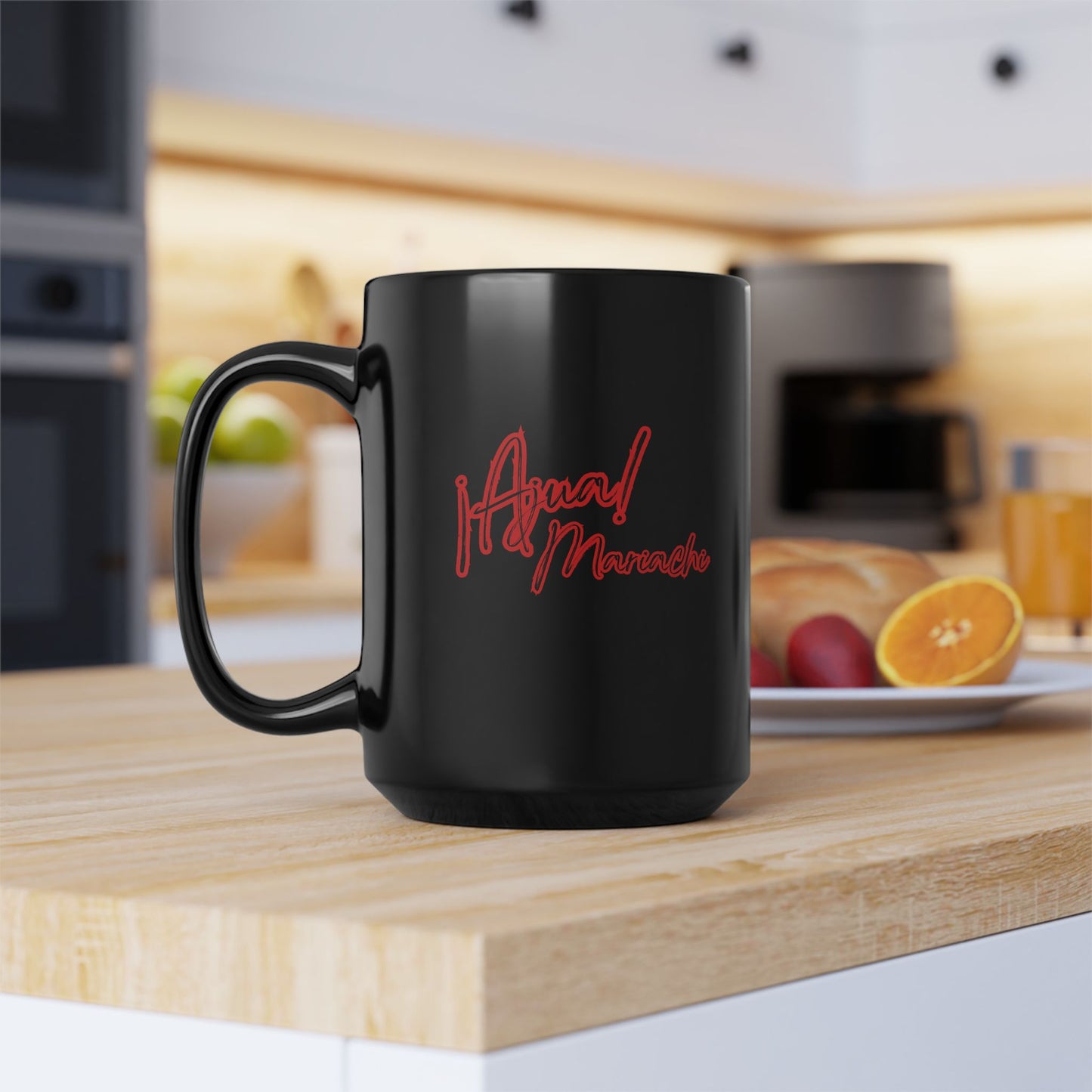 Red Ajua Black Mug (11oz, 15oz)