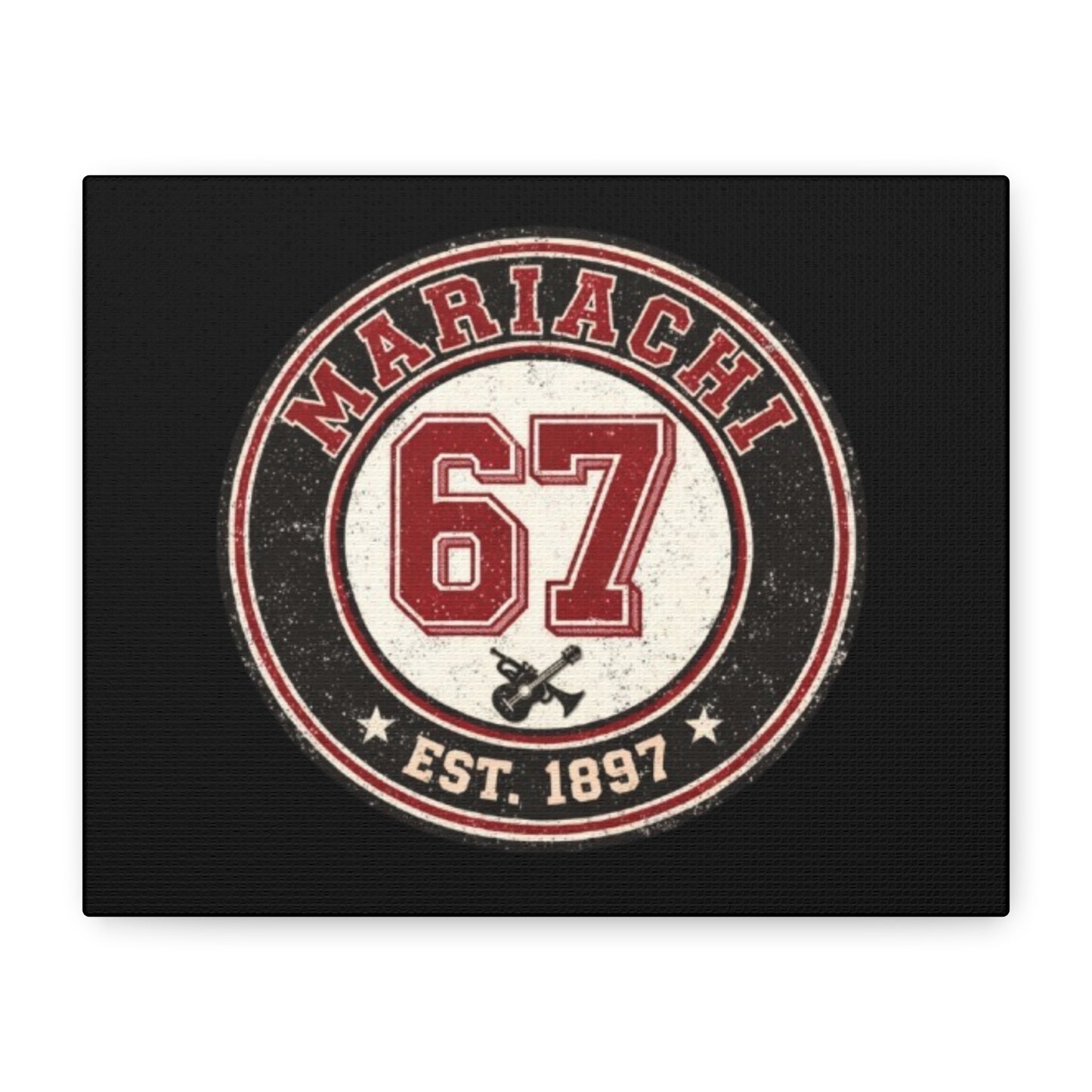 Mariachi 67 Matte Canvas, Stretched, 1.25"