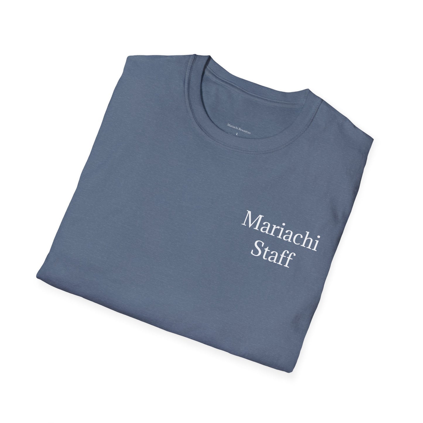 Dedication Passion Honor Mariachi Staff Unisex Softstyle T-Shirt