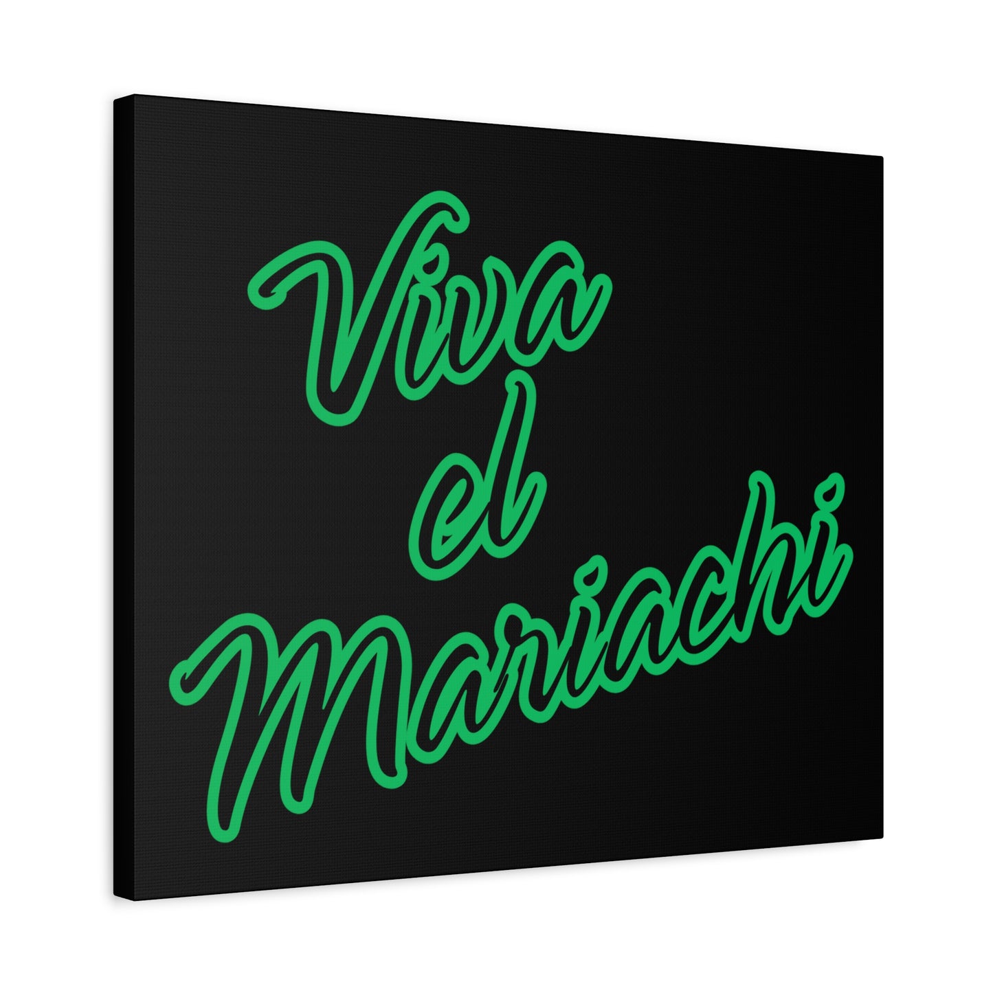 Viva El Mariachi Matte Canvas, Stretched, 1.25"