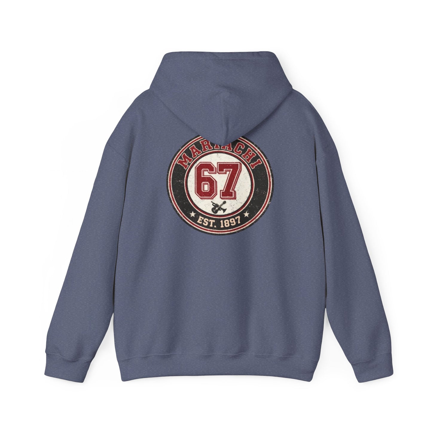 Mariachi 67 Back Unisex Heavy Blend™ Hooded Sweatshirt
