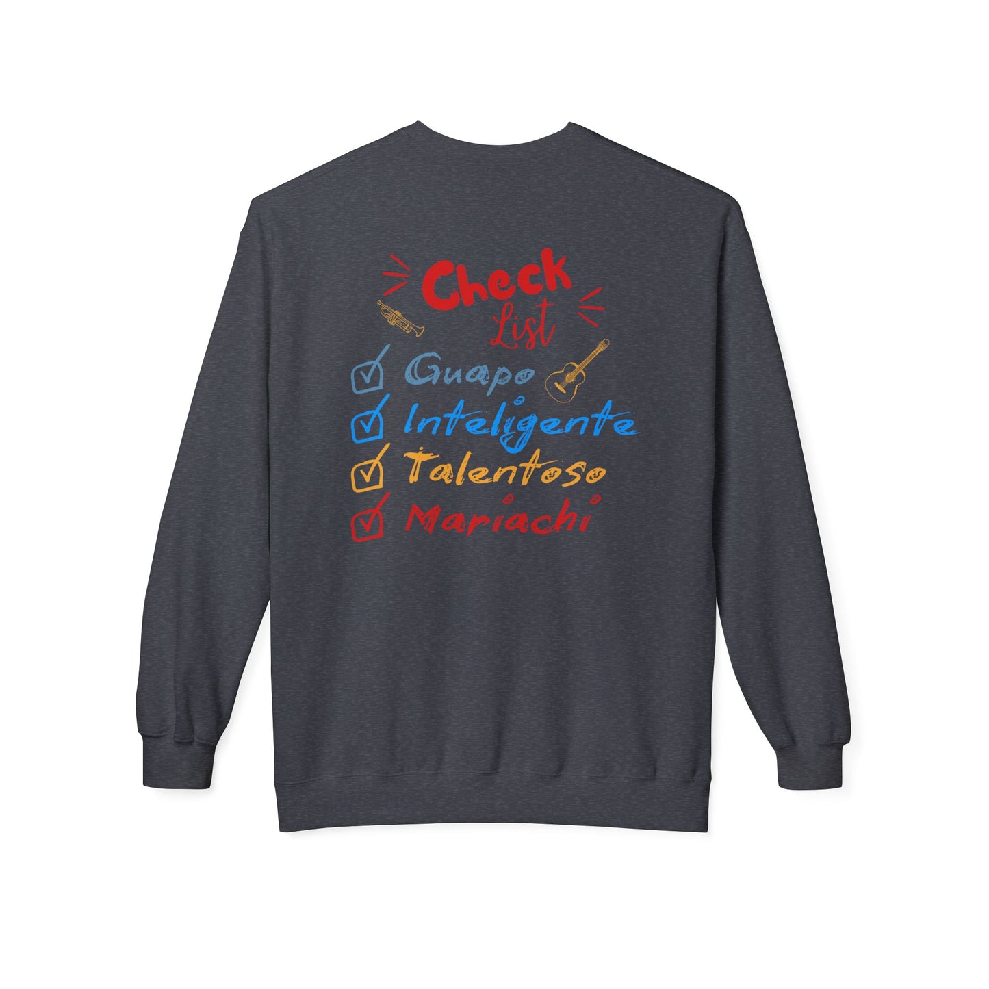 Checklist Guapo Unisex Midweight Softstyle Fleece Crewneck Sweatshirt