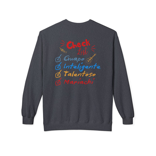 Checklist Guapo Unisex Midweight Softstyle Fleece Crewneck Sweatshirt