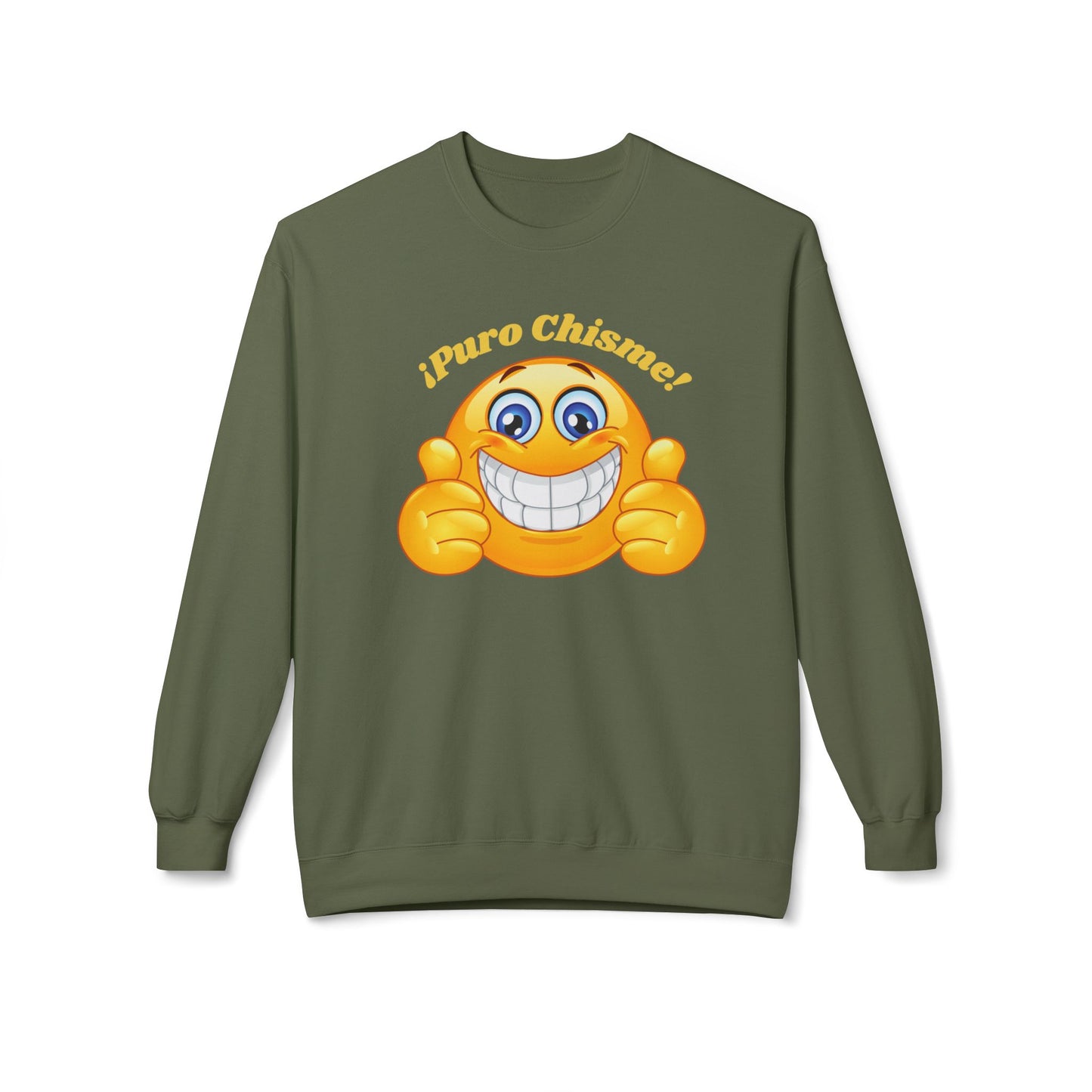 Puro Chisme Unisex Midweight Softstyle Fleece Crewneck Sweatshirt