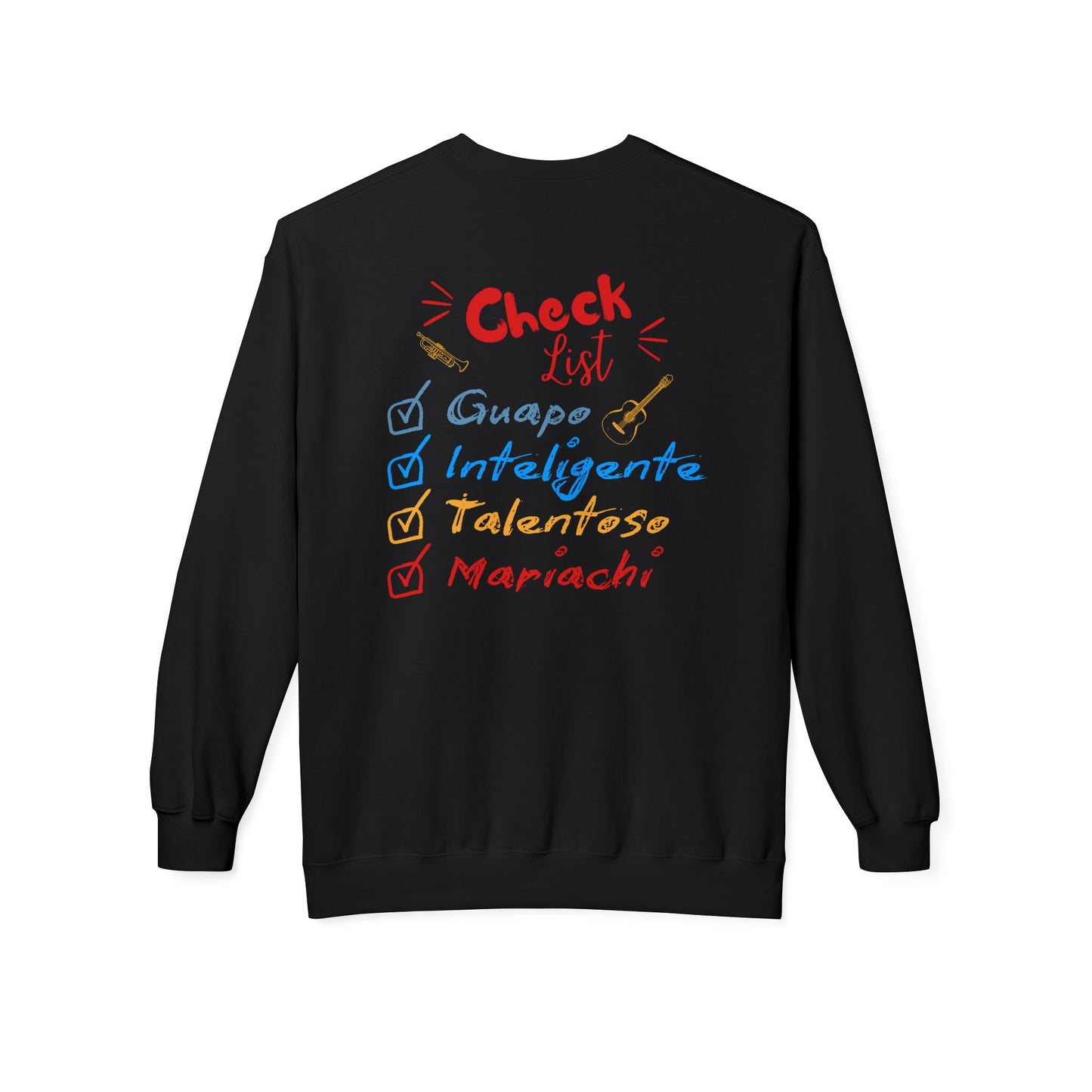 Checklist Guapo Unisex Midweight Softstyle Fleece Crewneck Sweatshirt