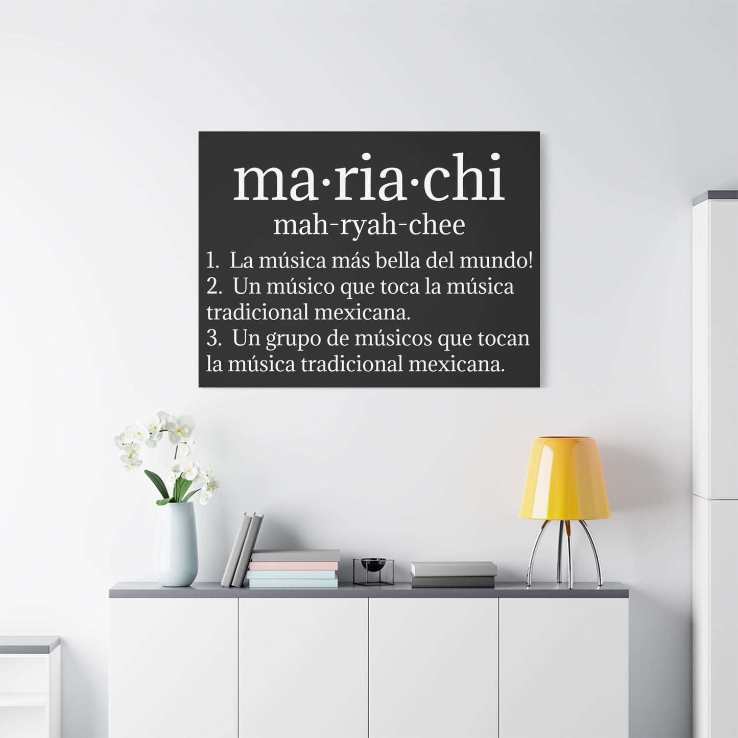 Mariachi Definition Business Matte Canvas, Stretched, 1.25"