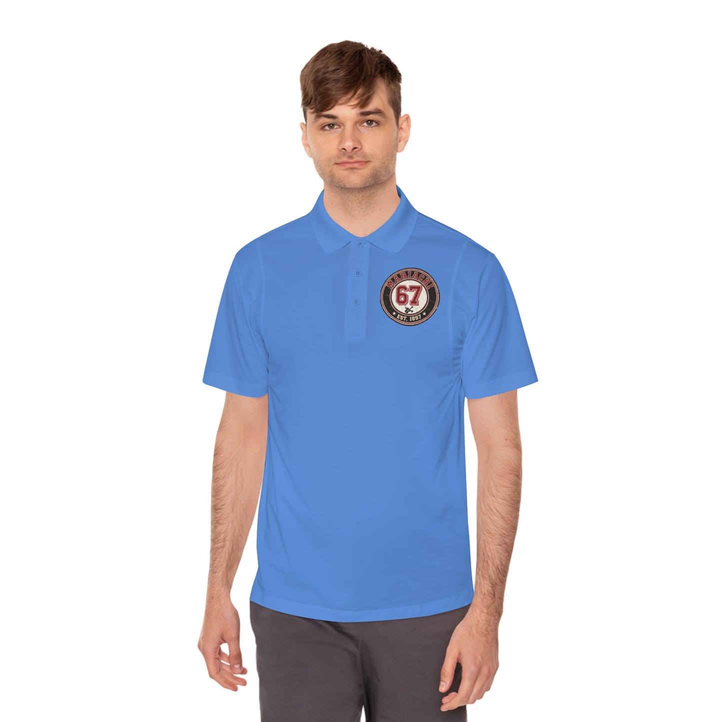 Mariachi 67 Men's Sport Polo Shirt
