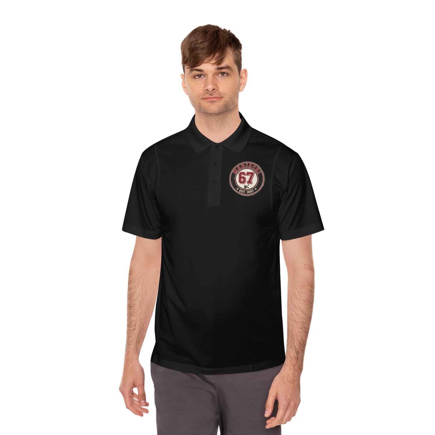 Mariachi 67 Men's Sport Polo Shirt