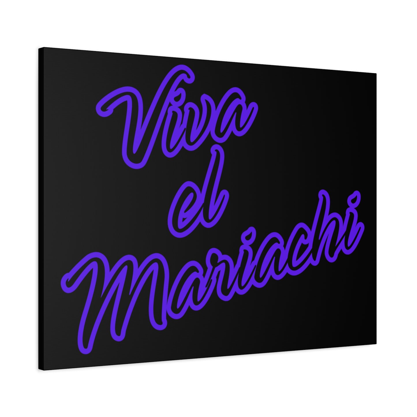 Viva El Mariachi Matte Canvas, Stretched, 1.25"