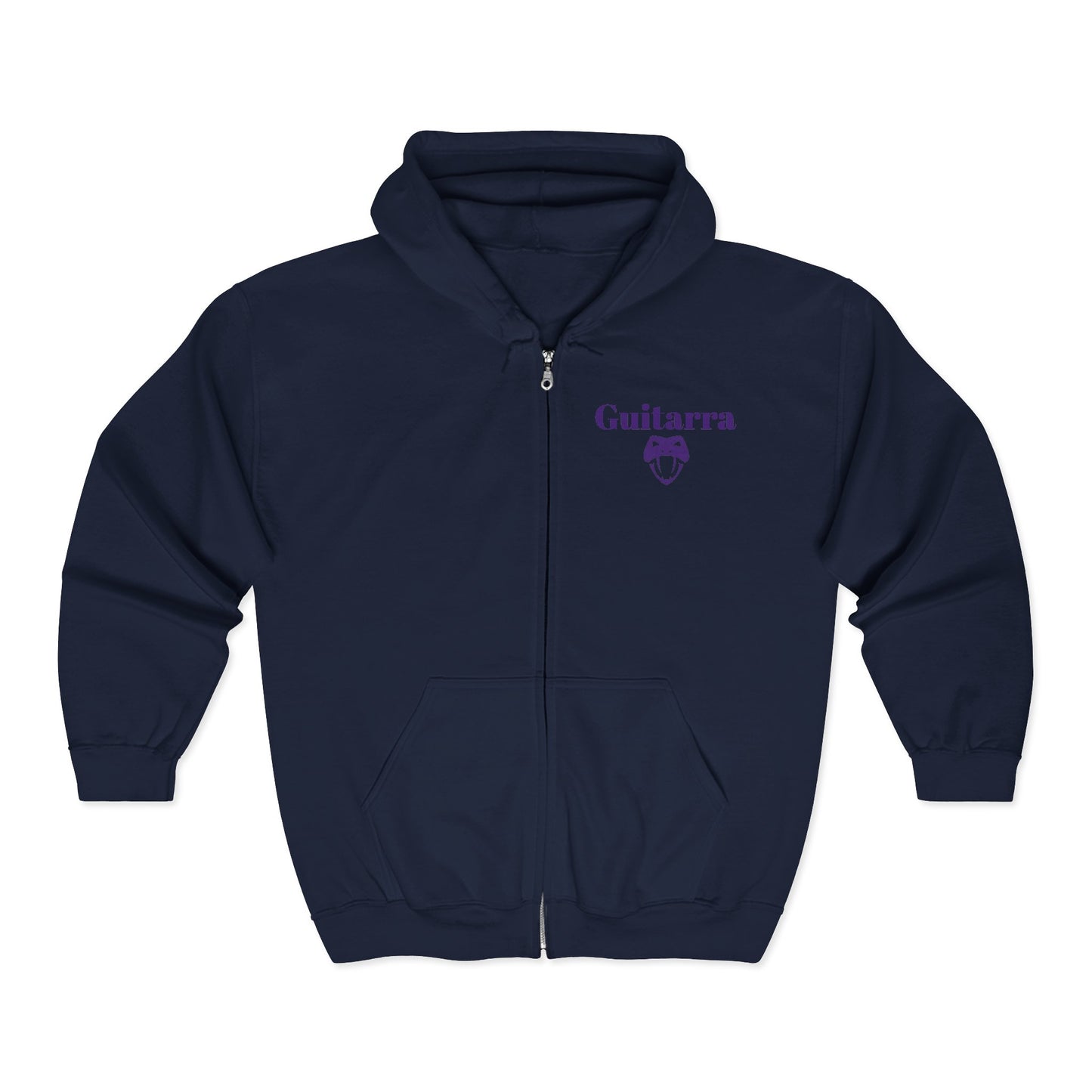 Nuevo Cascabel Guitarra Unisex Heavy Blend™ Full Zip Hooded Sweatshirt