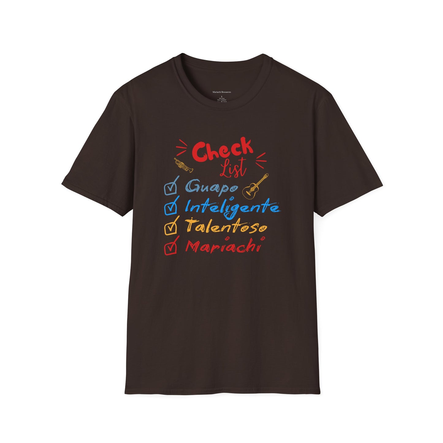Checklist Guapo Unisex Softstyle T-Shirt