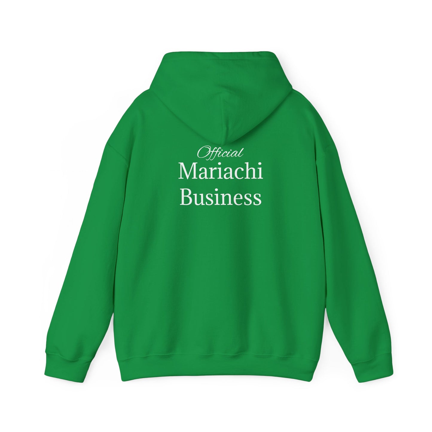 Official Mariachi Business Guitarrón Unisex Heavy Blend™ Hooded Sweatshirt