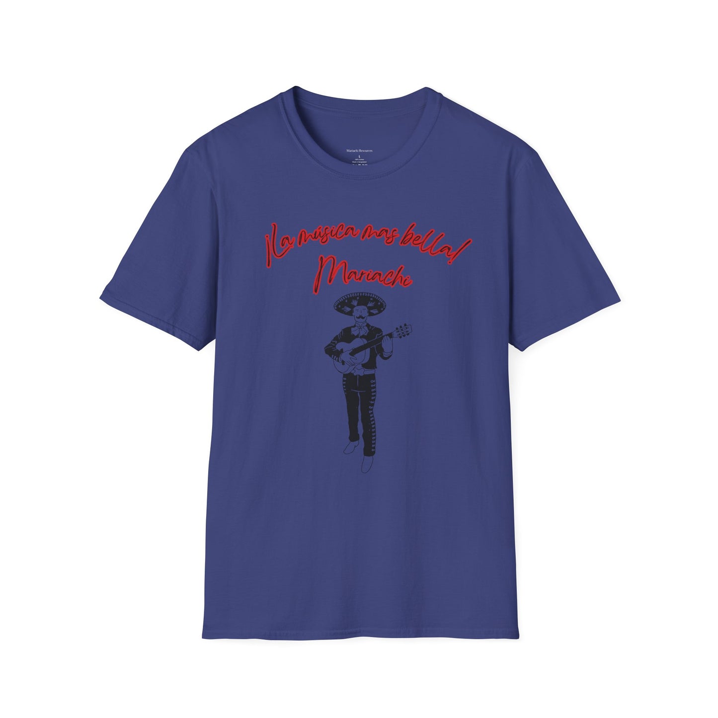 La Musica Mas Bella Unisex Softstyle T-Shirt