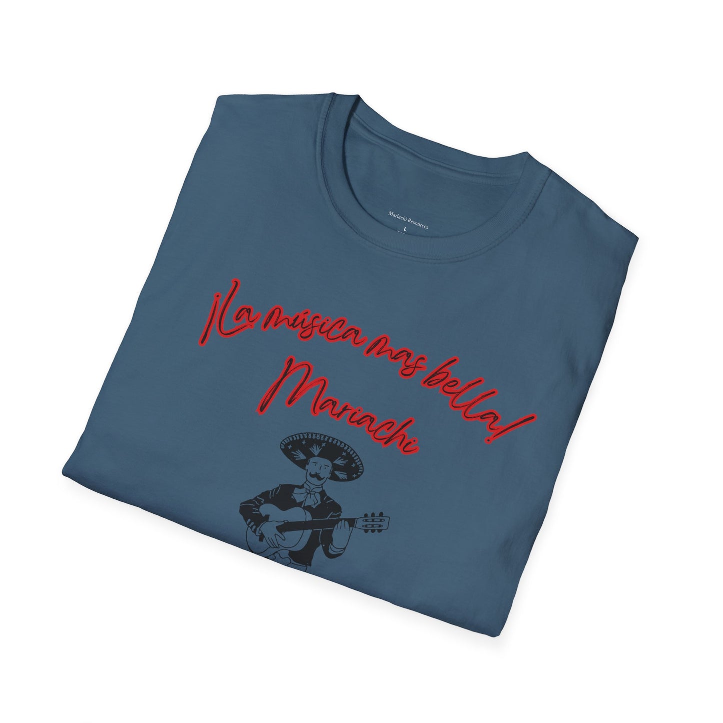 La Musica Mas Bella Unisex Softstyle T-Shirt