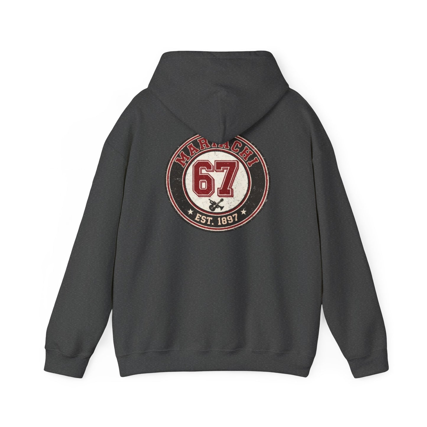 Mariachi 67 Back Unisex Heavy Blend™ Hooded Sweatshirt