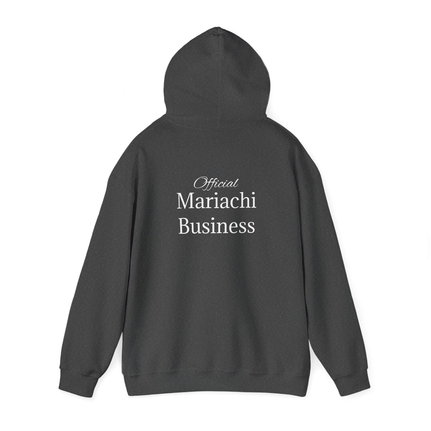 Official Mariachi Business Guitarra Unisex Heavy Blend™ Hooded Sweatshirt