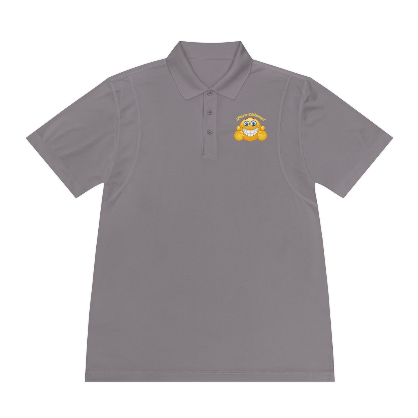 Puro Chisme Men's Sport Polo Shirt