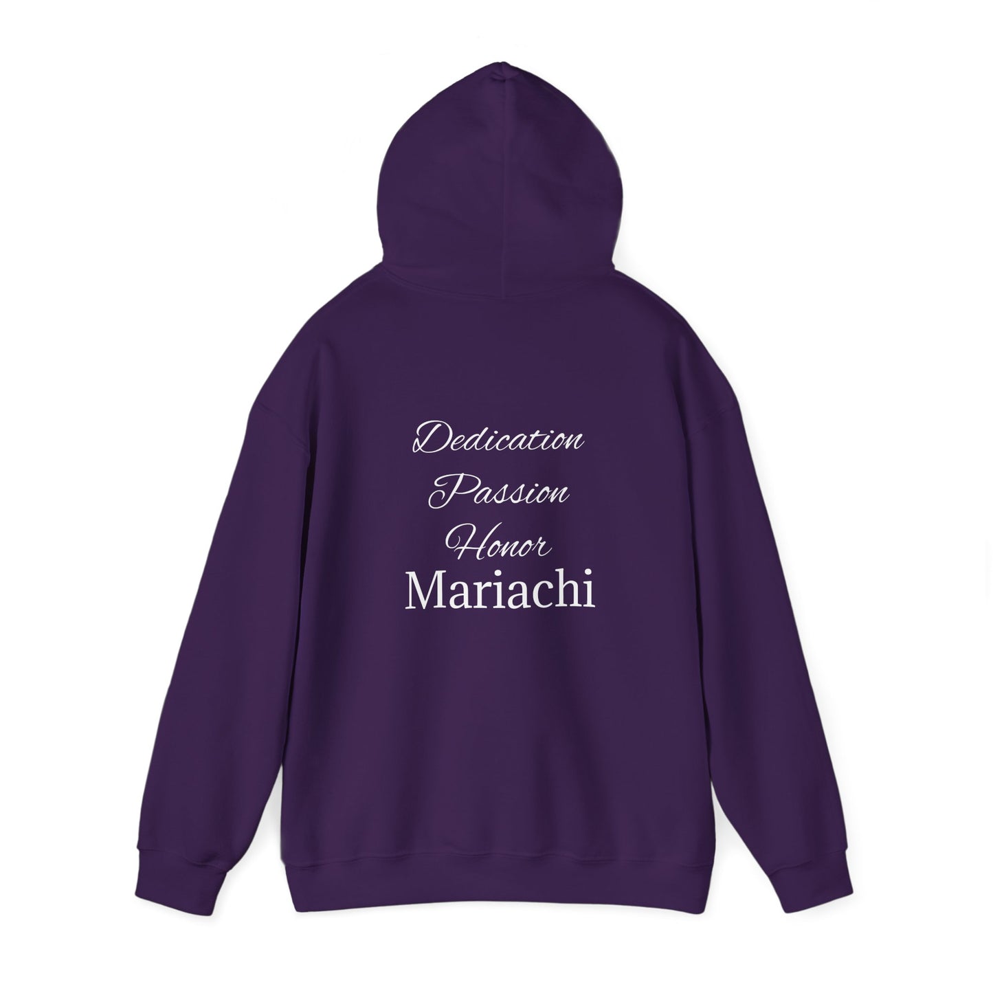 Dedication Passion Mariachi Staff Unisex Heavy Blend™ Hooded Sweatshirt