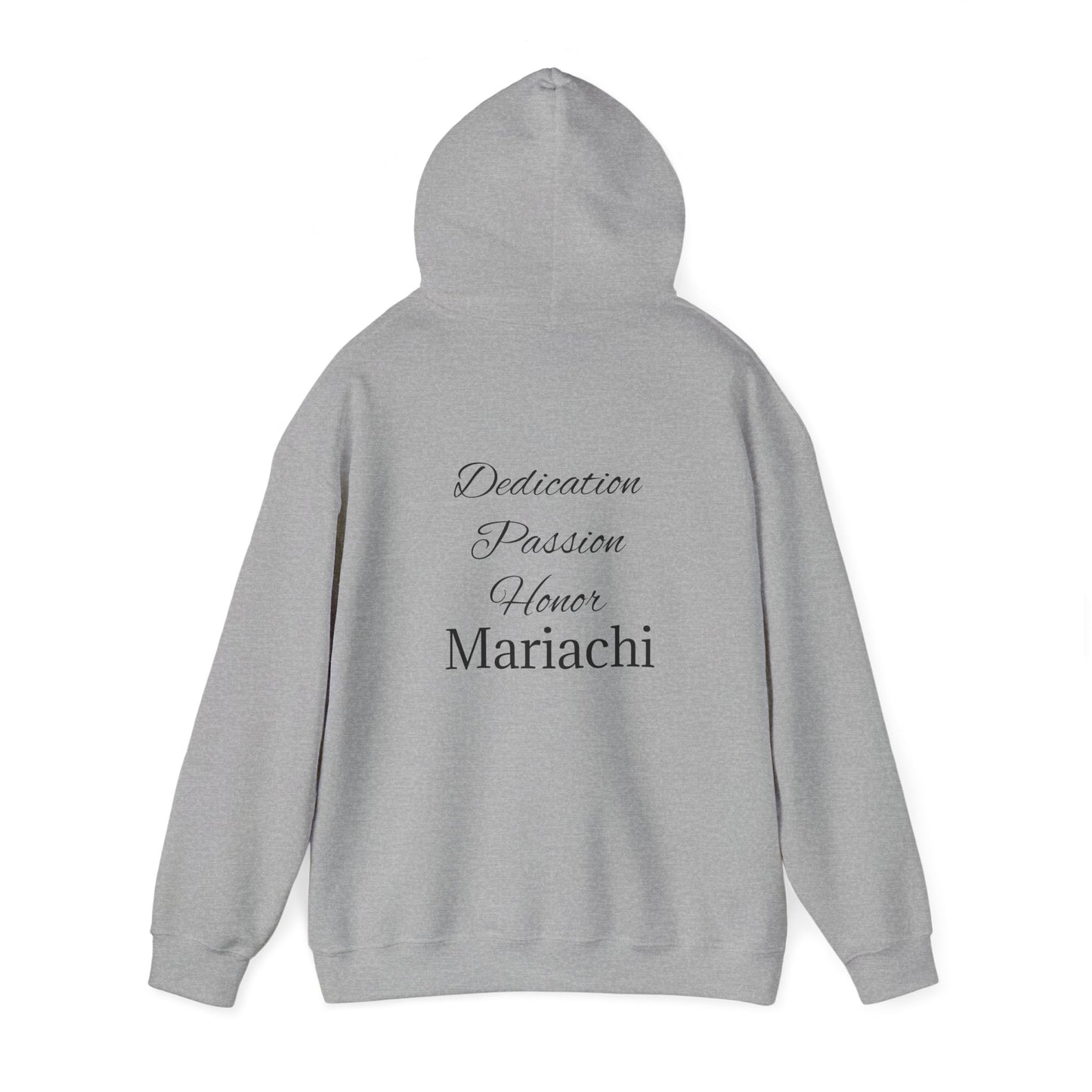 Dedication Passion Mariachi Staff Unisex Heavy Blend™ Hooded Sweatshirt