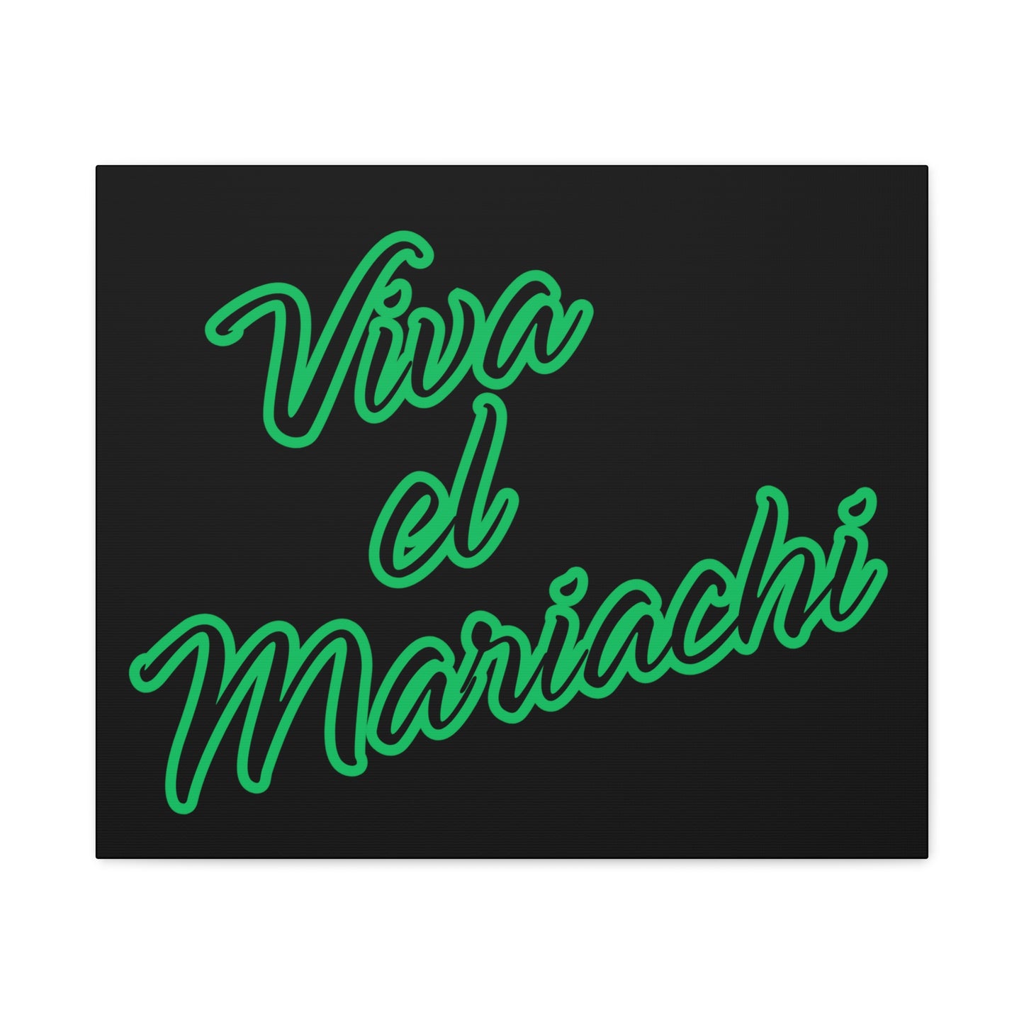 Viva El Mariachi Matte Canvas, Stretched, 1.25"