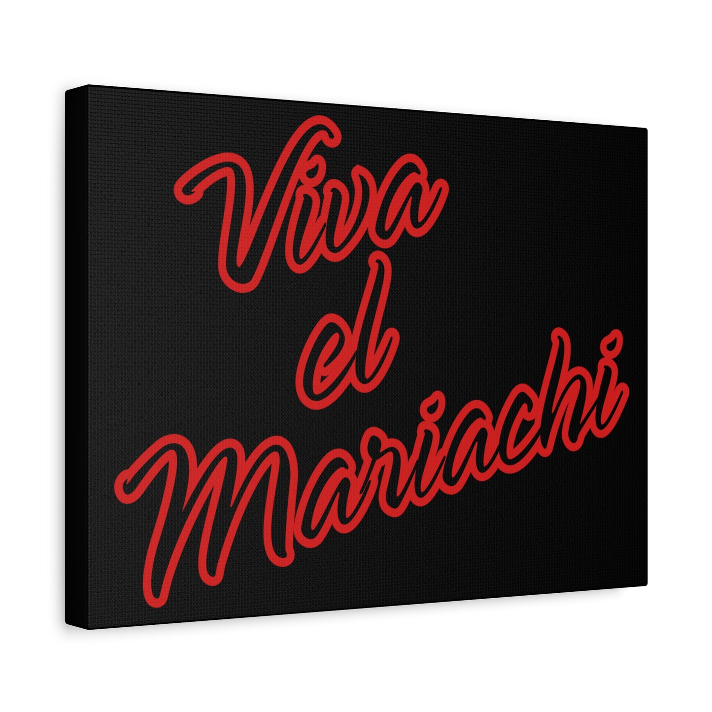 Viva El Mariachi Matte Canvas, Stretched, 1.25"