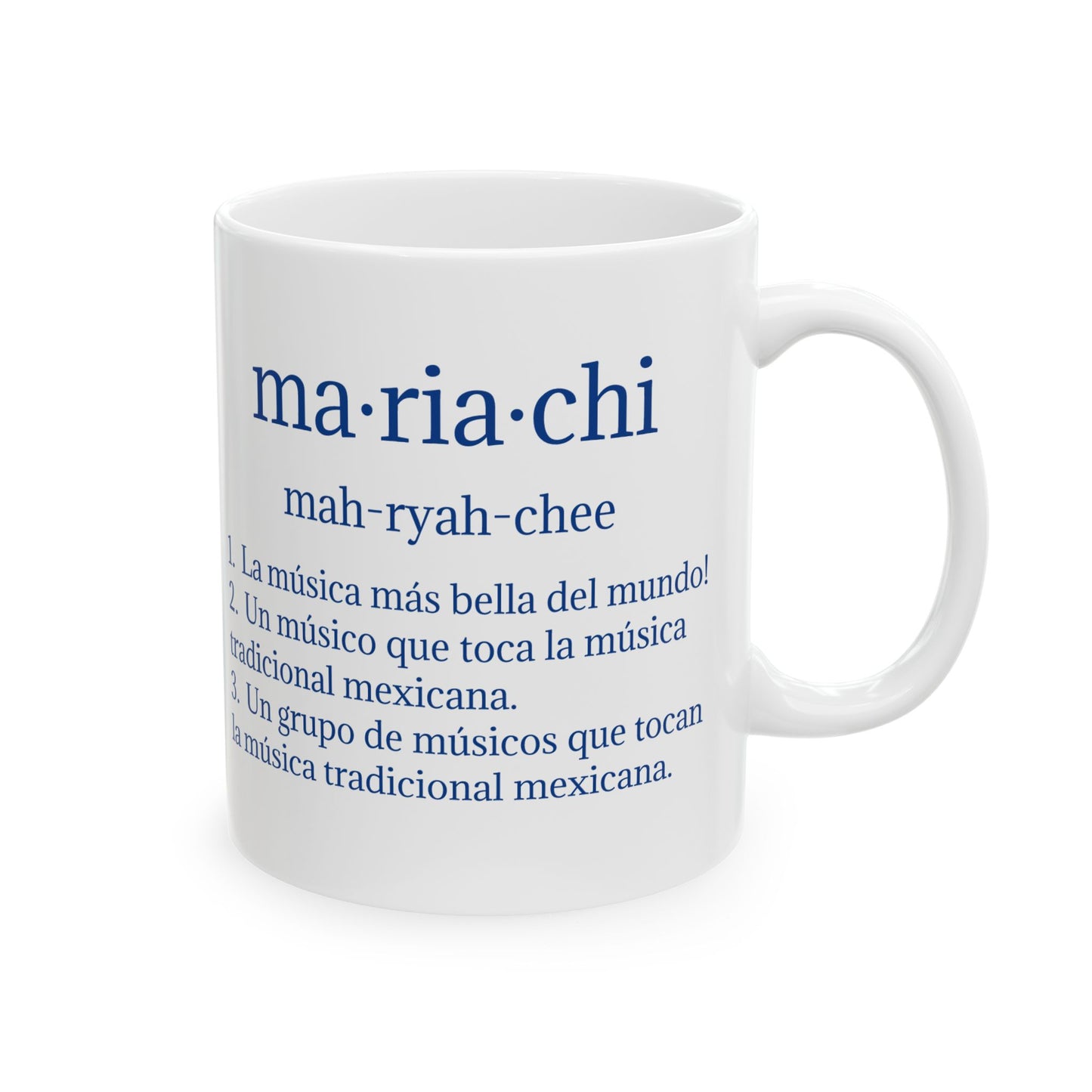 Mariachi Definition Ceramic Mug, (11oz, 15oz)