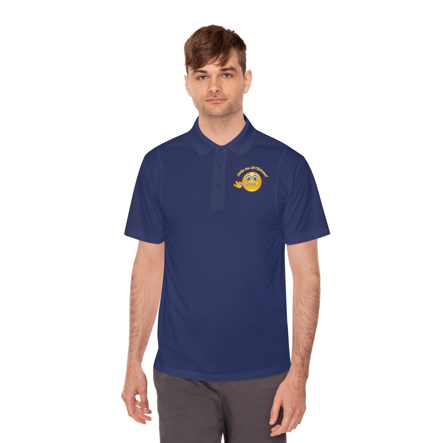 Dile No Al Chisme Men's Sport Polo Shirt