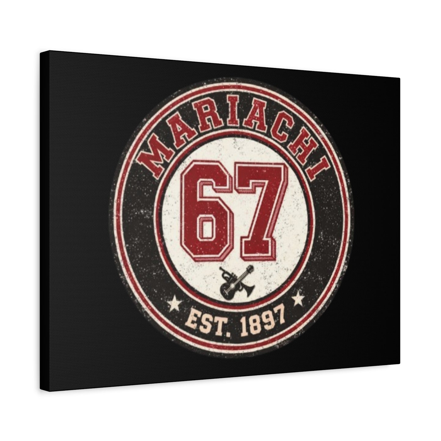 Mariachi 67 Matte Canvas, Stretched, 1.25"