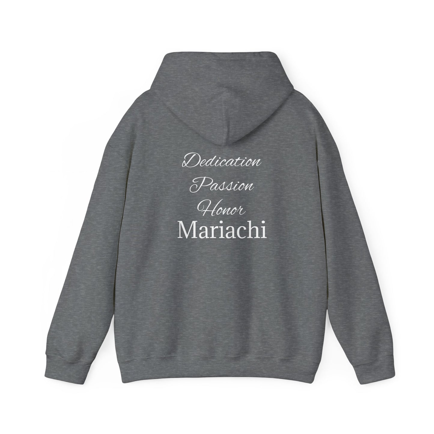 Dedication Passion Mariachi Staff Unisex Heavy Blend™ Hooded Sweatshirt