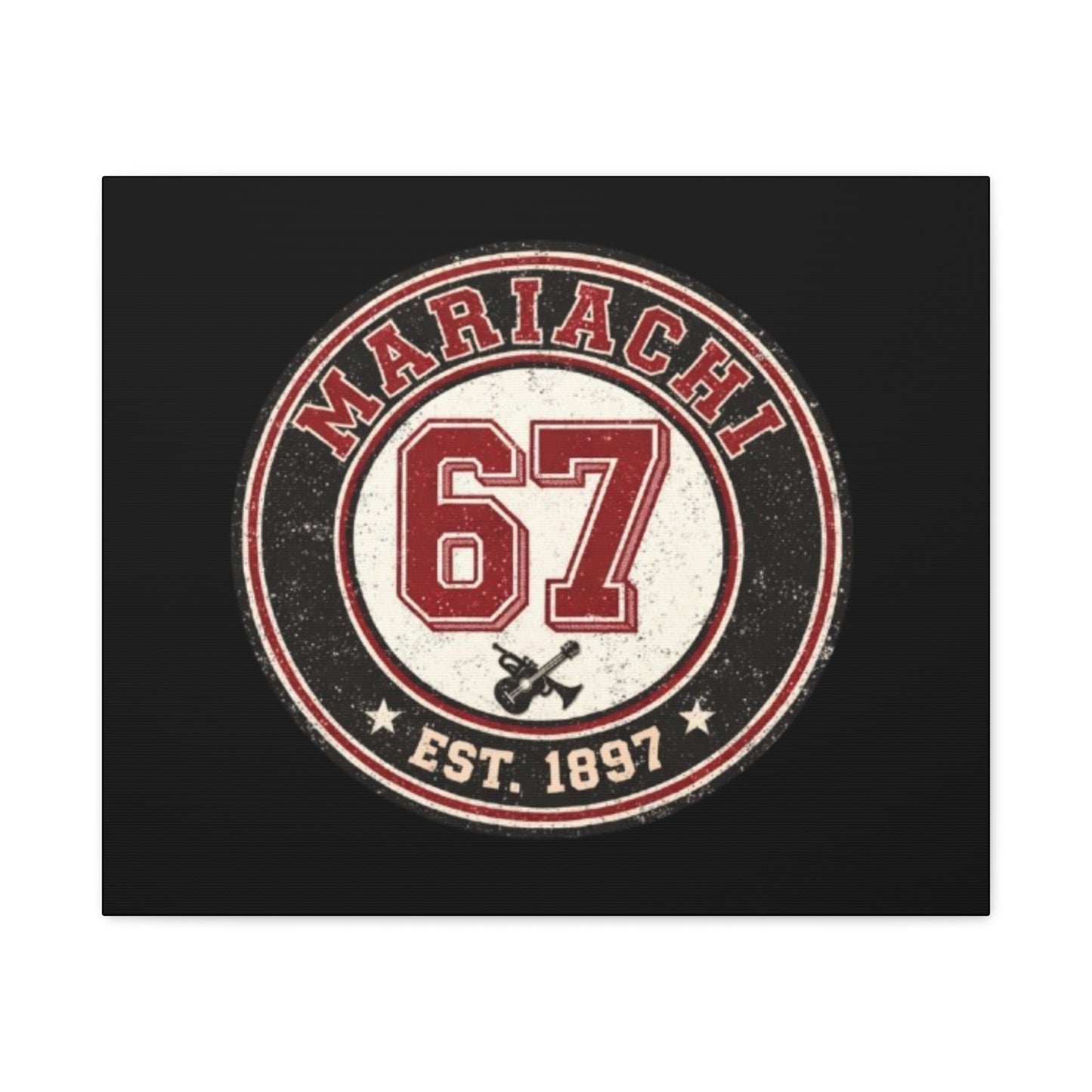 Mariachi 67 Matte Canvas, Stretched, 1.25"