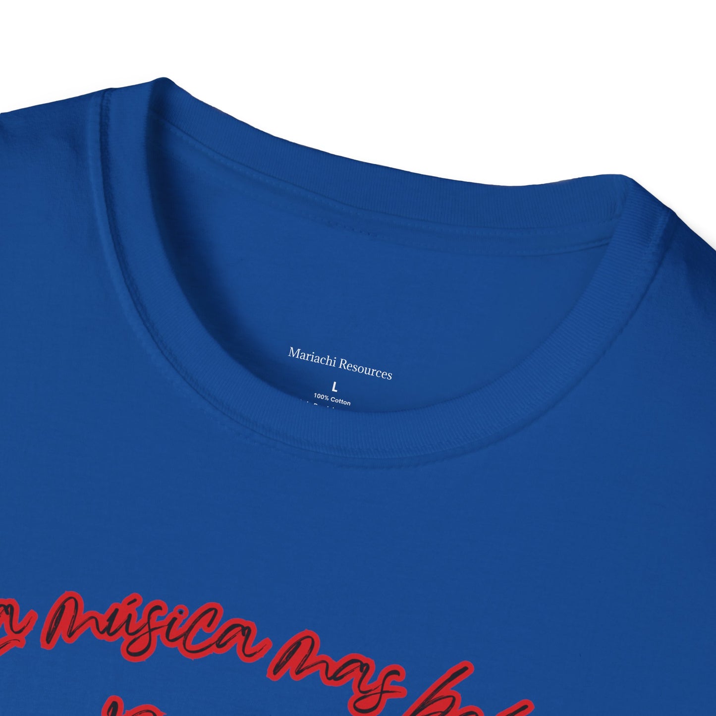 La Musica Mas Bella Unisex Softstyle T-Shirt