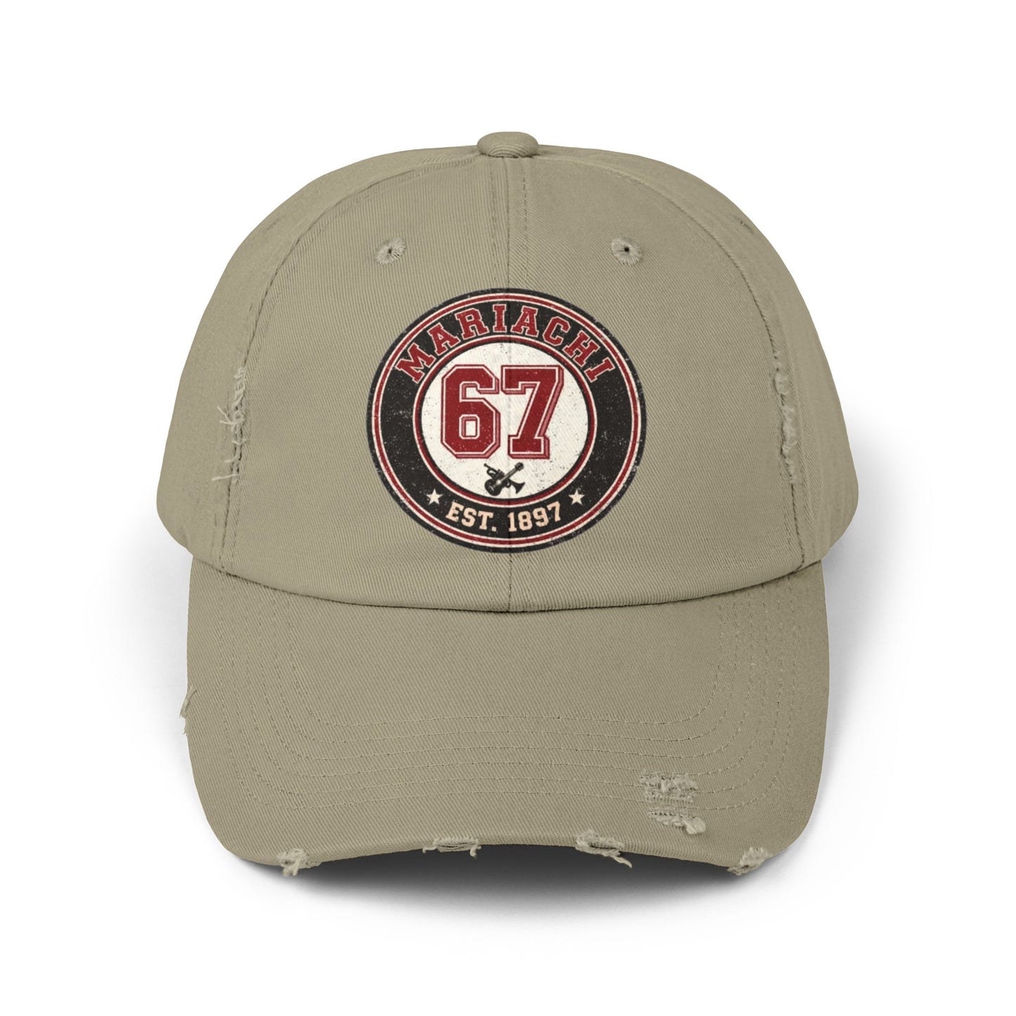 Mariachi 67 Unisex Distressed Cap