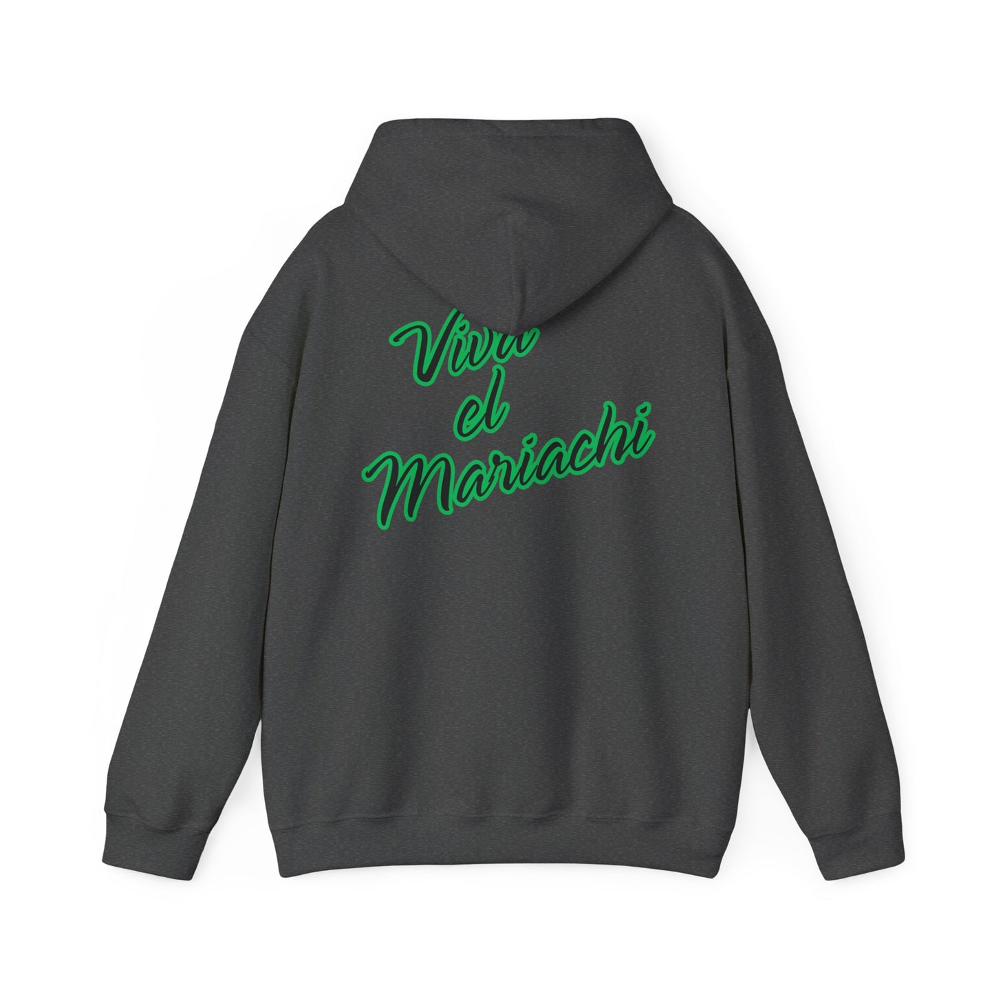 Green Viva El Mariachi Unisex Heavy Blend™ Hooded Sweatshirt