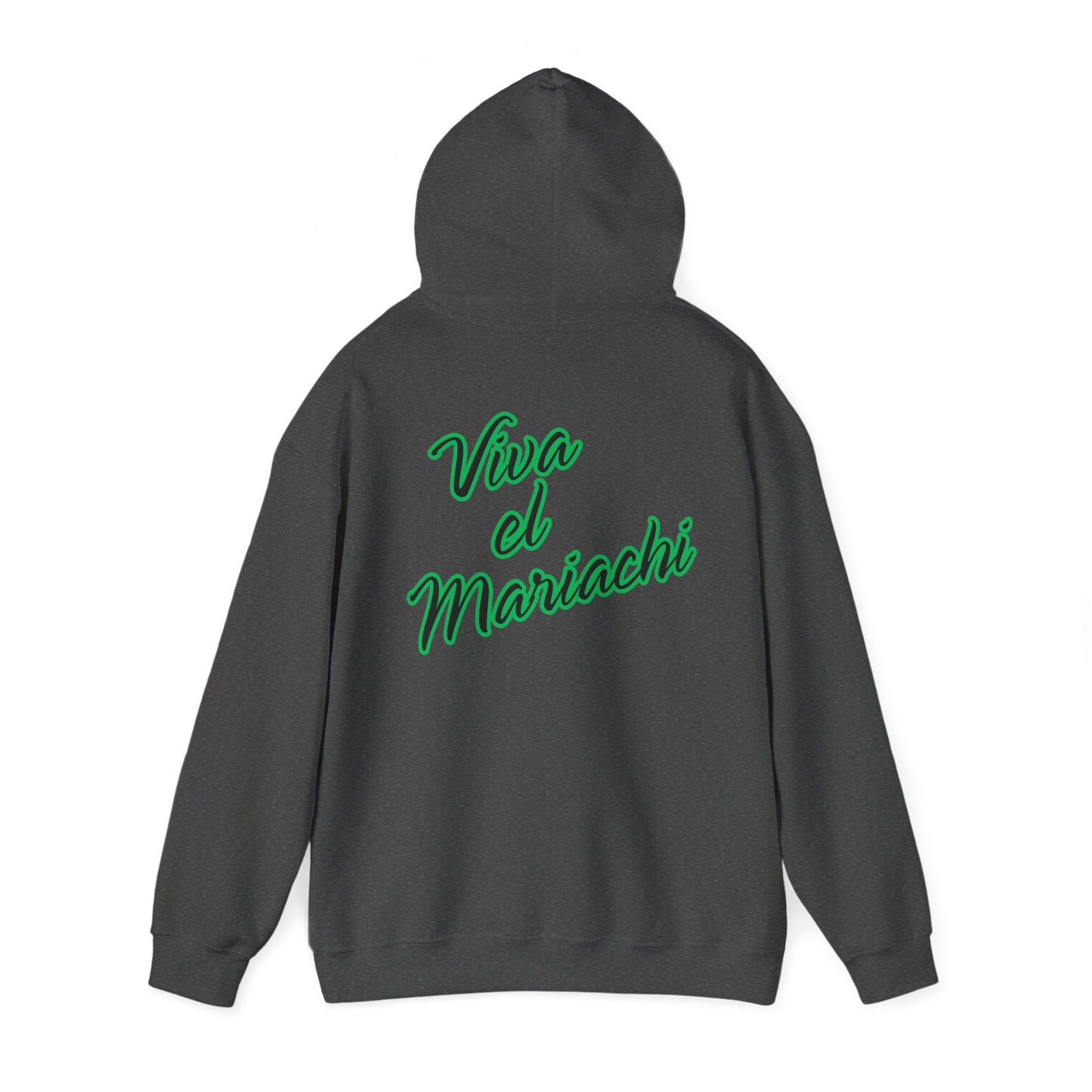 Green Viva El Mariachi Unisex Heavy Blend™ Hooded Sweatshirt