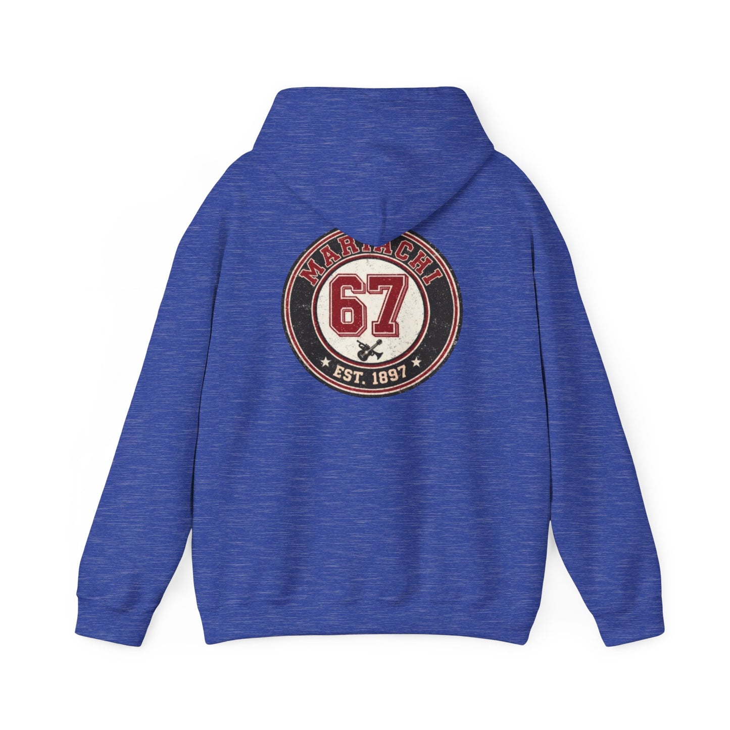 Mariachi 67 Back Unisex Heavy Blend™ Hooded Sweatshirt