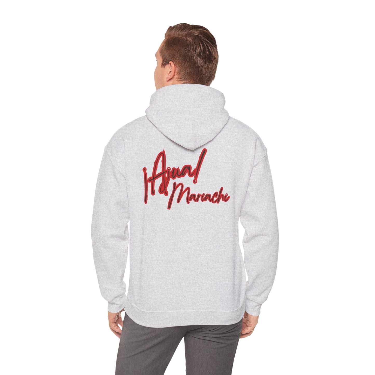 Red Ajua Unisex Heavy Blend™ Hooded Sweatshirt