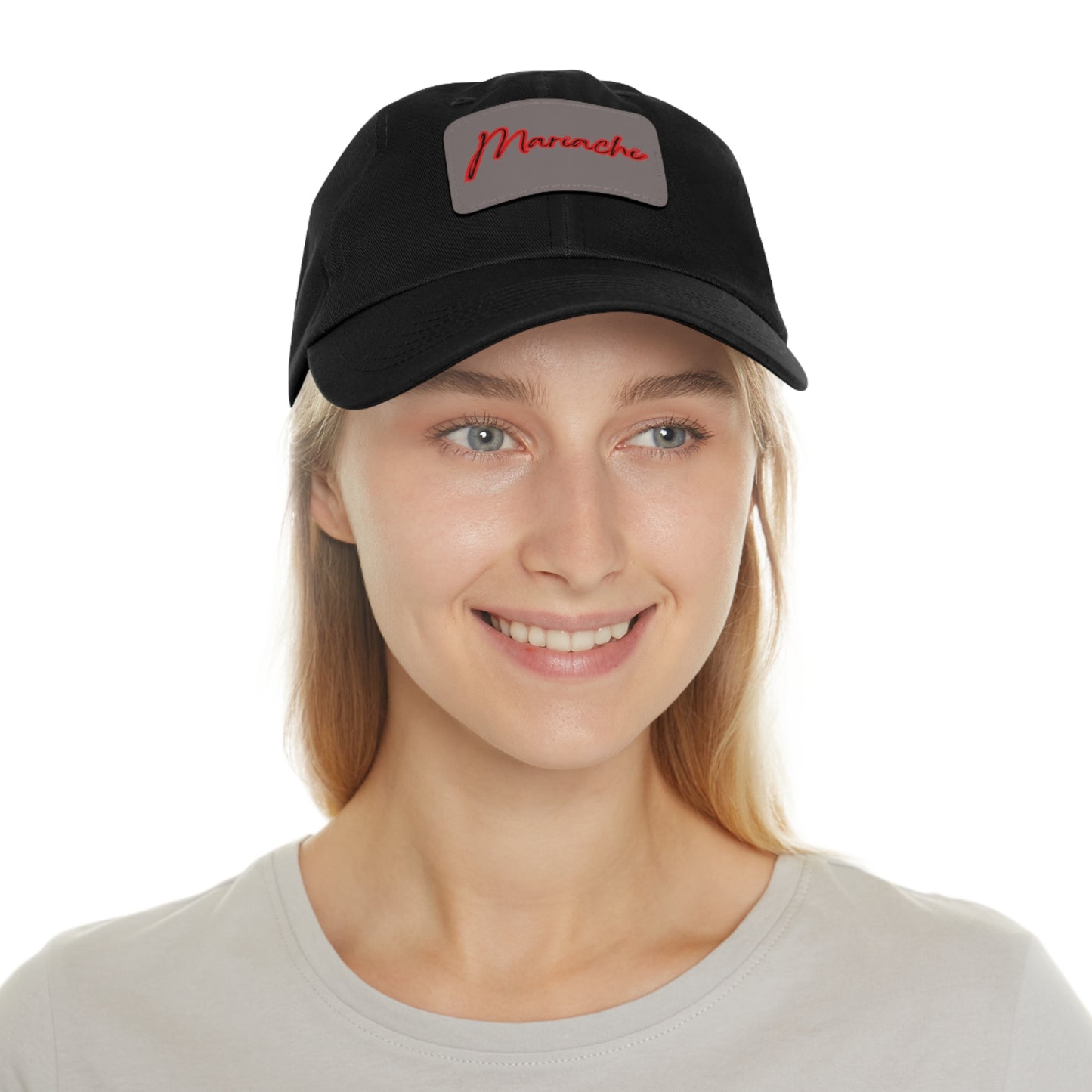 Mariachi Dad Hat with Leather Patch (Rectangle)