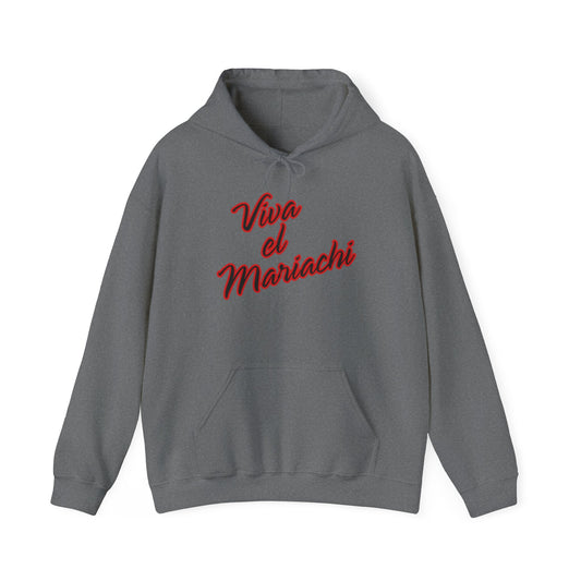 Red Viva El Mariachi Unisex Heavy Blend™ Hooded Sweatshirt: