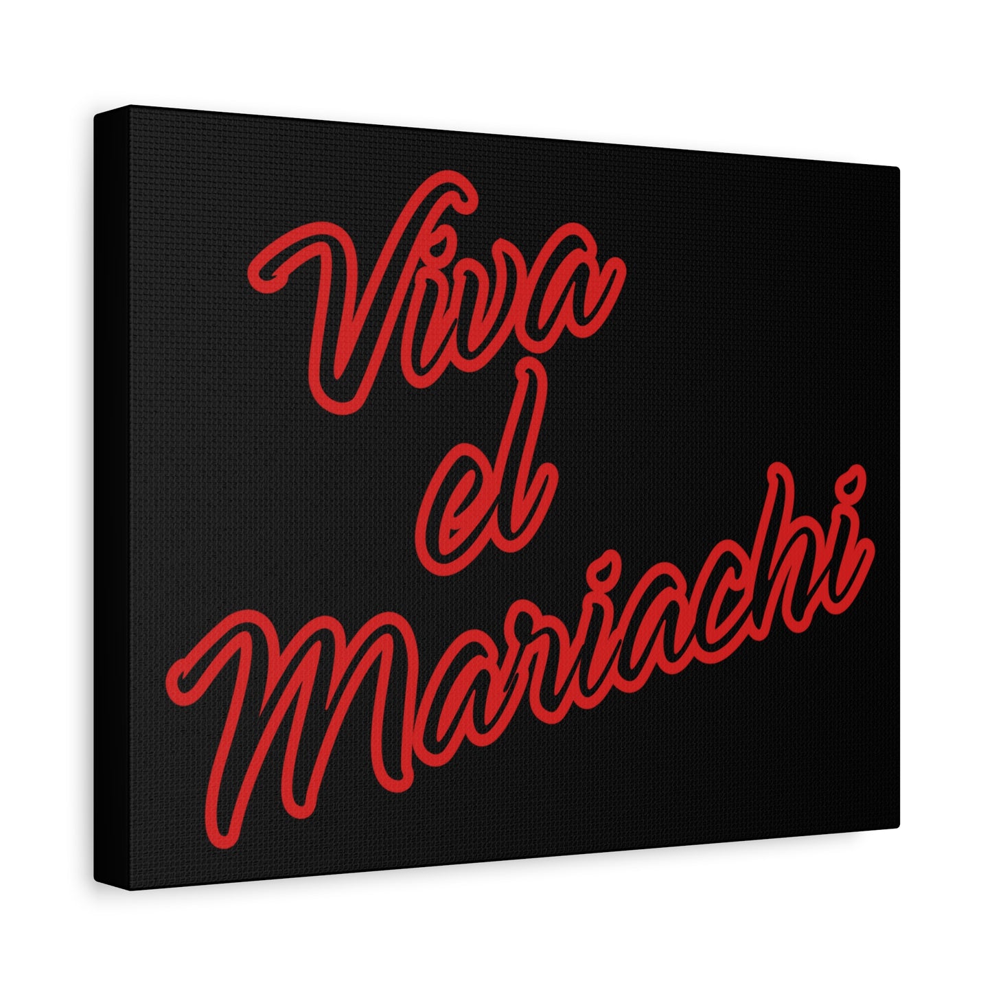 Viva El Mariachi Matte Canvas, Stretched, 1.25"