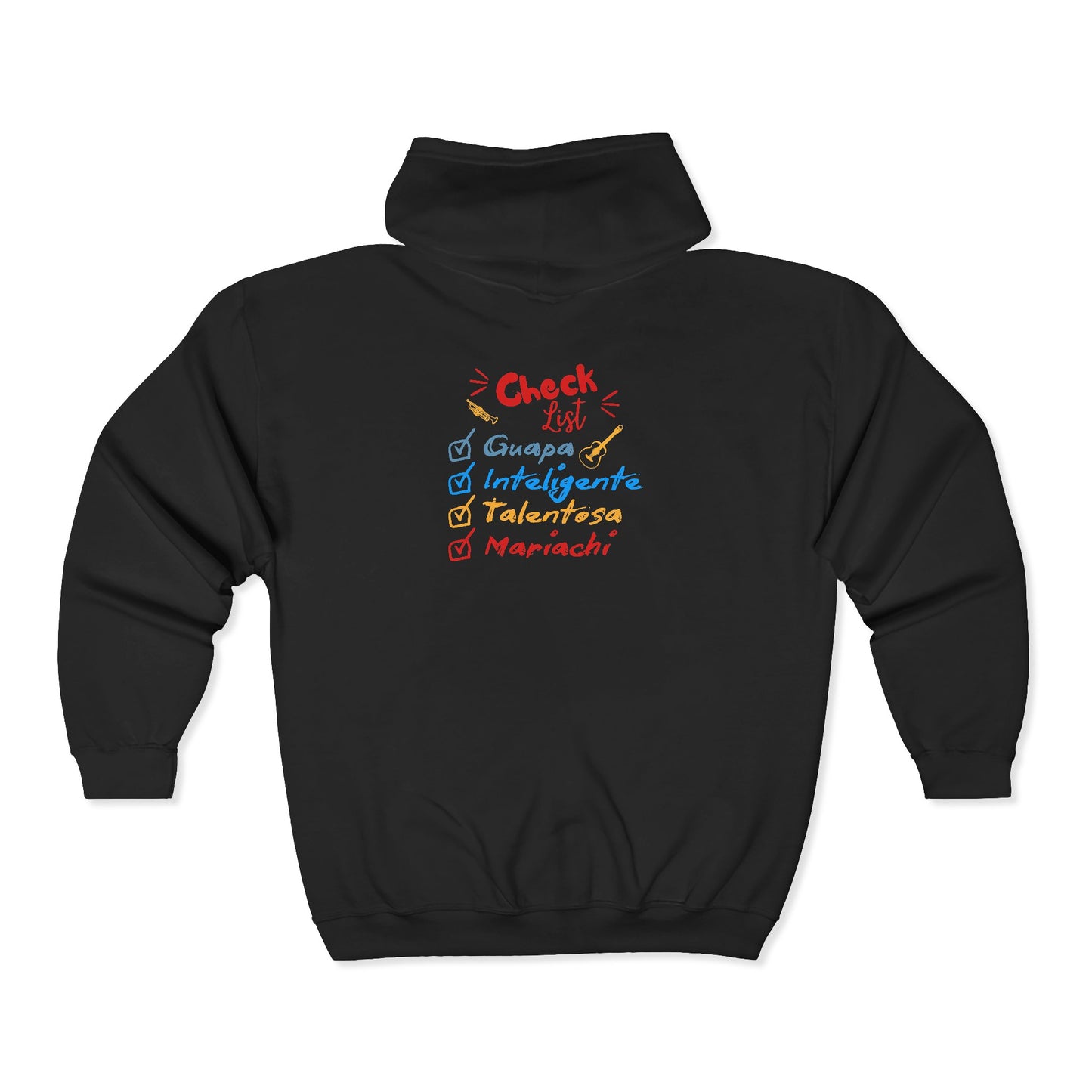 Checklist Guapa Unisex Heavy Blend™ Full Zip Hooded Sweatshirt