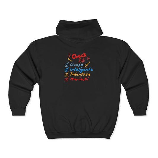 Checklist Guapa Unisex Heavy Blend™ Full Zip Hooded Sweatshirt