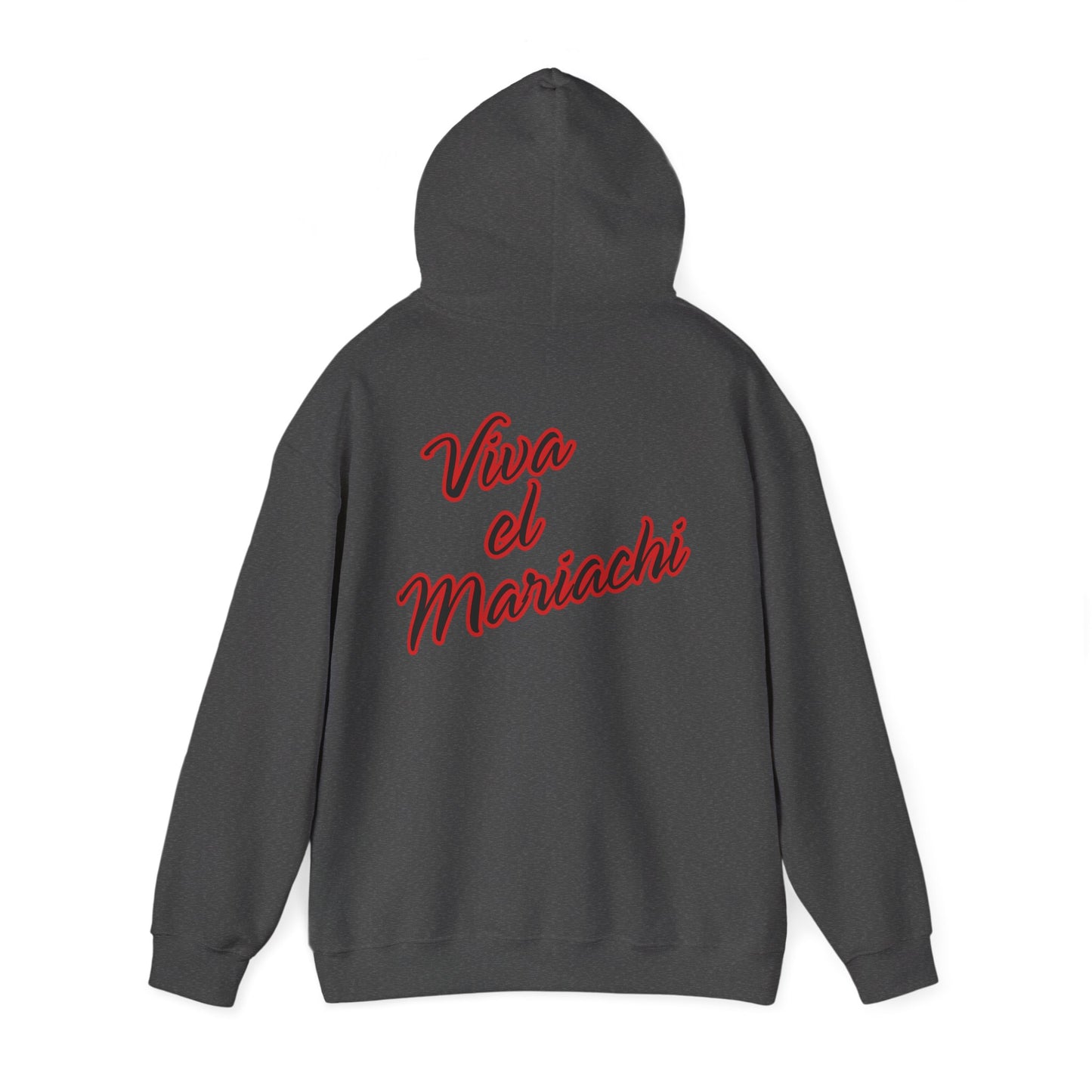Red Viva El Mariachi Unisex Heavy Blend™ Hooded Sweatshirt
