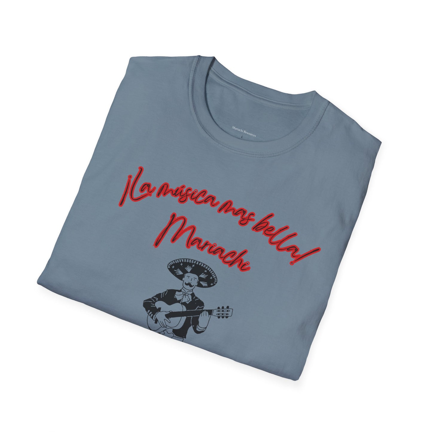 La Musica Mas Bella Unisex Softstyle T-Shirt